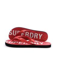 Rote Herren-Flip-Flops Superdry Core Essential Flip Flop