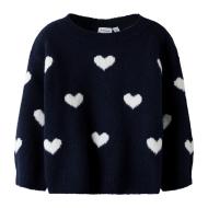 Girl's navy jumper Name it Fona affordable