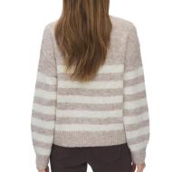 Pull Beige/écru Femme Vero Moda Fotove vue 2