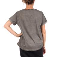 Women’s Grey Disney T-shirt – Donald Duck Face Photo of the Espace des Marques %store% store - view of %key%