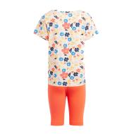 Orange Girl's Adidas Cyc Short Tee S Trainingsanzug Ansicht 2