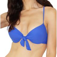 Top de bikini Sun Project Push Up Azul Real para mujer barato