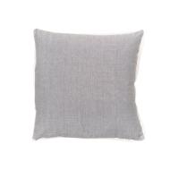 Cushion with removable cover, plain cotton lace trim – TODAY CHARME Photo of the Espace des Marques %store% store - view of %key%