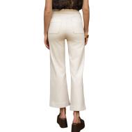 Vaqueros anchos blancos y crema para mujer, verdes, de Oraije, modelo Victorine ver 2