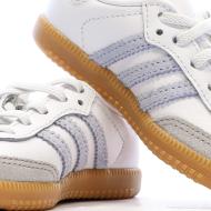 Zapatillas grises/blancas para bebé Adidas Samba OG ver 7