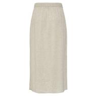 Rock Beige Frau Pieces Pia Ansicht 2