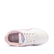 Weiß-rosa Puma Carina 3.0 Jellyy Sneaker für Mädchen Ansicht 4