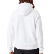 Sweat Blanc Homme New Era Hoody vue 2
