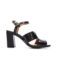 Schwarze Sandalen Frau Geox Neraklia Ansicht 2
