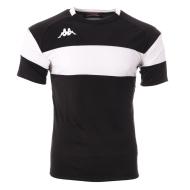 Men's Black/White Sport T-Shirt Kappa Dareto 33133WWJR