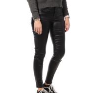 Beschichtete Skinny-Hose Schwarz Monday Premium Glitter günstig