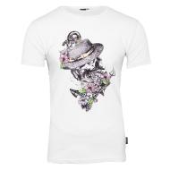 Men's White T-shirt La Maison Blaggio Tete
