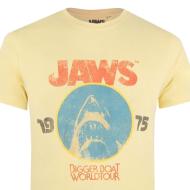 Orangefarbenes Herren-T-Shirt „Jaws World Tour“ Ansicht 2