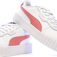 Zapatillas blancas/rosas para niña/mujer Puma Carina 3.0 ver 7