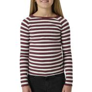 T-Shirt Bordeaux/Weiß für Mädchen „Name i Tala“ günstig