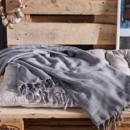 Plaid Gris Today Plaid été150x200 pas cher