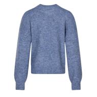 Pull Bleu Femme Teddy Smith Keith vue 2