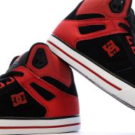 Schwarze/rote Herren-Sneaker DC Shoes Pure Ansicht 7