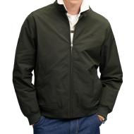 Veste Kaki Homme SuperDry Campus Padded Harrington pas cher