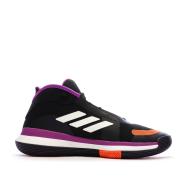 Zapatillas de baloncesto Adidas Bounce Negro/Morado, Hombre ver 2