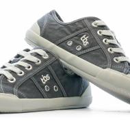 Graue Leinensneaker Frau TBS Opiace Ansicht 7