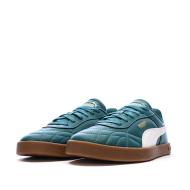 Baskets Vert Femme Puma Club Indoor vue 6