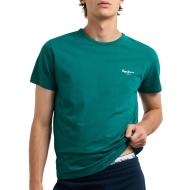 Camiseta verde para hombre Pepe Jeans Original Basic barato