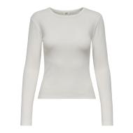 T-Shirt Manches Longues Blanc Femme JDY Vaya