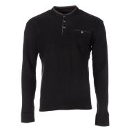 Polo negro de hombre RMS26 91360