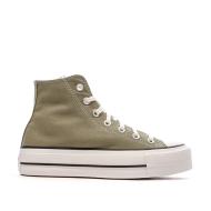 Sneakers Khaki Frau Converse Chuck Taylor All Star Lift A07571C Ansicht 2