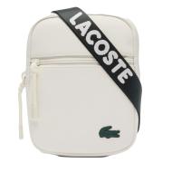 Sacoche Blanche Homme Lacoste Flat