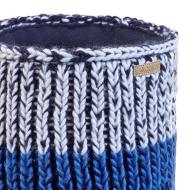 Blauer/weißer Halswärmer für Jungen von Cairn Ansicht 2