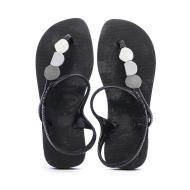 Schwarze Havaianas Flash Urban Plus Infra Flip-Flops für Damen Ansicht 3