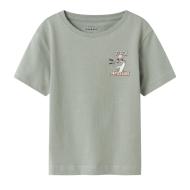 T-Shirt Vert Garçon Name it Vagnos pas cher