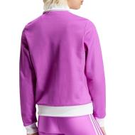 Damen Violett Jacke Adidas Classic Ansicht 2