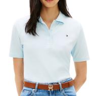 Tommy Hilfiger Pale Blue Women’s Polo Shirt CYR affordable