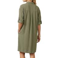 Kleid Khaki Frau Teddy Smith Roxanna Ansicht 2