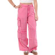 Pantalon fluide Rose Femme Kaporal Miami pas cher