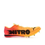 Puma Evospeed Long Distance Nitro Elite 2 Track &amp; Field Shoes Yellow/Pink For Men Photo of the Espace des Marques %store% store - view of %key%