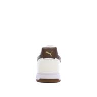 Puma Caven III Herren-Sneaker, Weiß/Dunkelbraun Ansicht 3