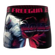 Freegun Herren-Boxershorts aus Mikrofaser, schwarz/rosa günstig