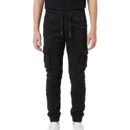 Paname Brothers Carlos Boys' Black Trousers