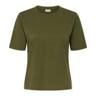 T-shirt Vert Olive Femme JDY Rex