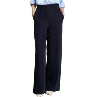 Pantalones fluidos azul marino para mujer Morgan PBIRD barato