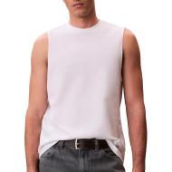 Camiseta sin mangas blanca para hombre de Calvin Klein Jeans, talla 30s barato