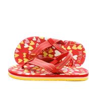Girl's red/yellow flip-flops Cool Shoe affordable