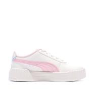Weiß-rosa Puma Carina 3.0 Jellyy Sneaker für Mädchen Ansicht 2