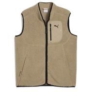 Puma Men's Beige Cardigan Pumatech affordable