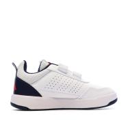 Weiße Adidas Tensaur Sport 3.0 Sneaker für Jungen Ansicht 2