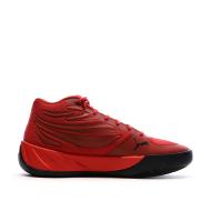 Sneaker-Schuhe Rot/Schwarz Herren Puma Court Pro Ansicht 2
